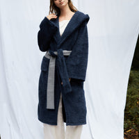 lightweight luxe fur robe