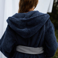 lightweight luxe fur robe