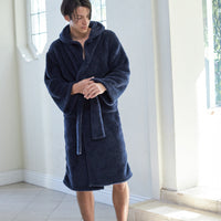 lightweight luxe fur robe