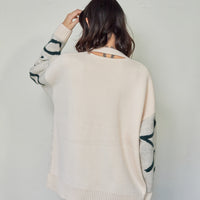 signature logo chunky knit