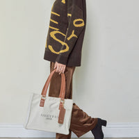 signature logo chunky knit