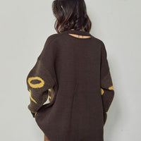 signature logo chunky knit