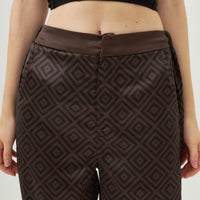 luxury rich satin pants(柄)