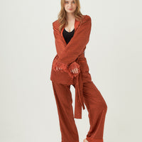 luxury rich satin pants(柄)