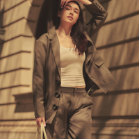 Urban Elegance Style Up Pants / 薄墨(gray)