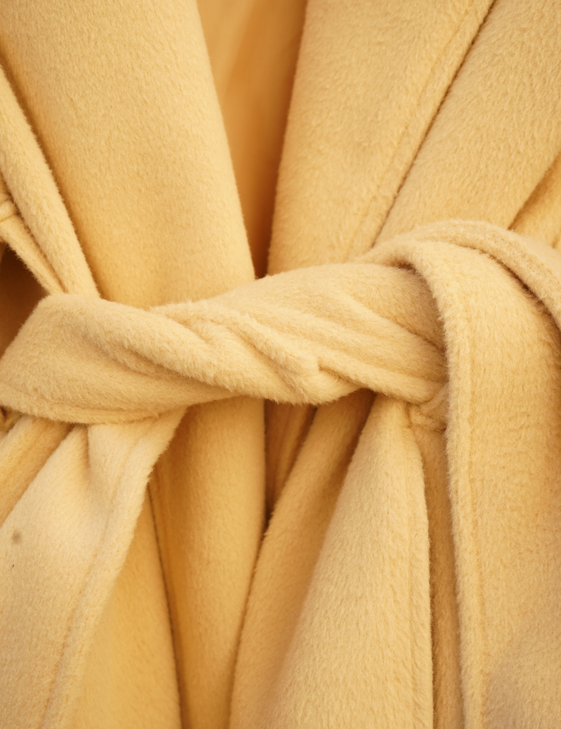 【11月中旬発送】Elegant Kimono Long Coat / 蜂蜜色(yellow)