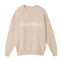 logo comfort knit sweater