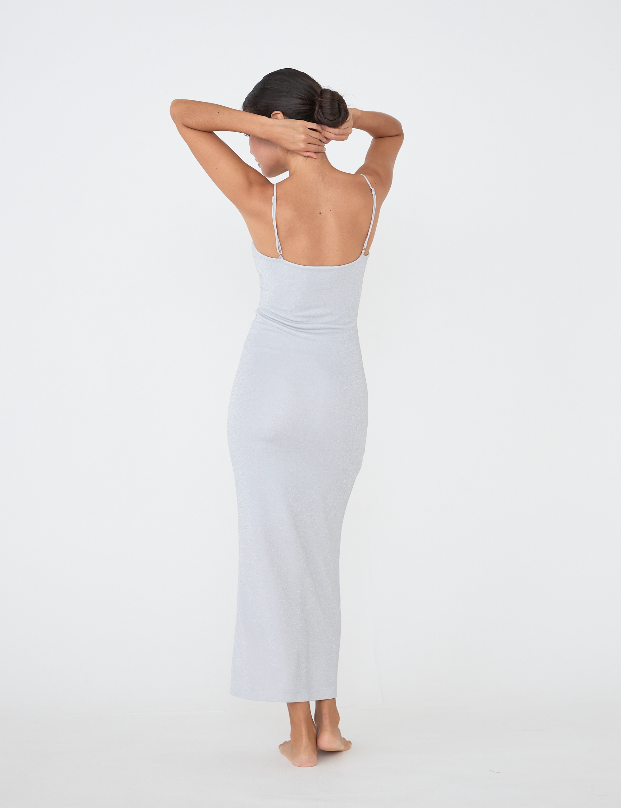 ワンピース amateras Moonlit Muse Maxi Dress Moonlit Muse Maxi Dress / Silver – AMATERASJAPAN