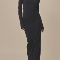 AuraFit Padded Maxi Dress / 濃藍(navy)