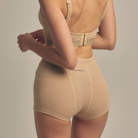 nudy waffle boxer undie / 亜麻(beige)