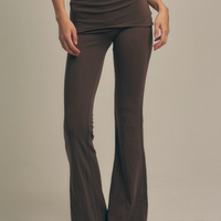 LuxeFit Flare Leggings / 枯茶(brown)