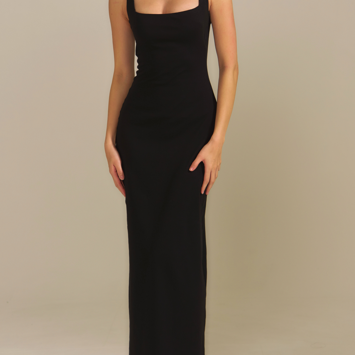 Dreamy Corset Maxi Dress / Black – AMATERASJAPAN