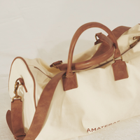Luxe Elegant Boston Bag / 胡粉(off white)
