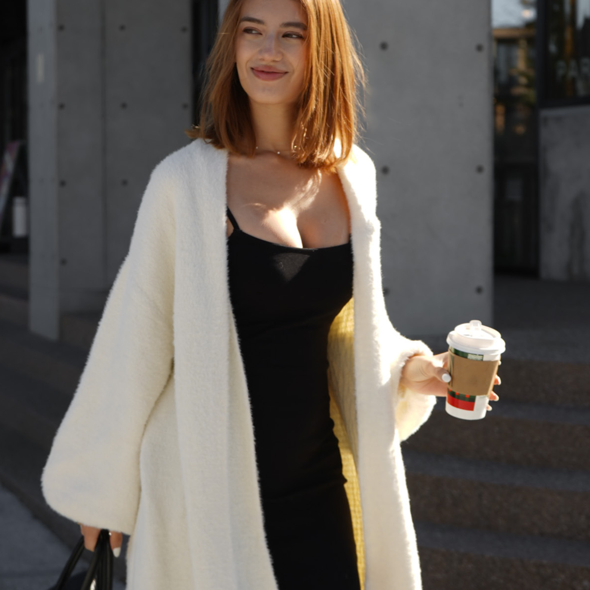 Dreamy×WABISABI style up camisole dress / 墨(black) – AMATERASJAPAN