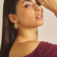 Elegant Draped Padded Top / 葡萄茶(burgundy)