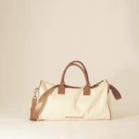 Luxe Elegant Boston Bag / 胡粉(off white)