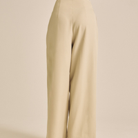 【COMING SOON】Chic Comfort Slacks / 白花(ivory)