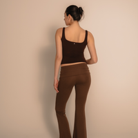 AuraFit Elegant Padded Tank / 枯茶(brown)