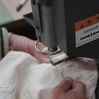 OKAYAMA DENIM×AMATERAS Luxe Lounge Denim / 胡粉(off white)