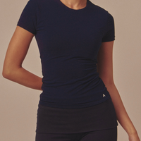 AuraFit Padded Tee / 濃藍(navy)
