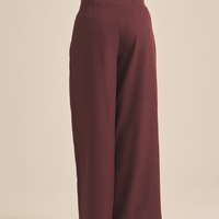 【COMING SOON】Chic Comfort Slacks / 葡萄茶(burgundy)