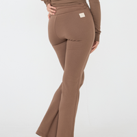 Style Up Flared Leggings / 枯茶(brown)
