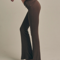 LuxeFit Flare Leggings / 枯茶(brown)