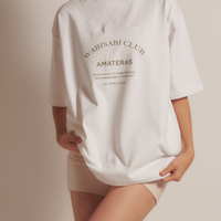 WABISABI Oversized Everyday Tshirt / 胡粉(off white)