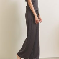 Soft Terra Satin Pants / 枯茶(brown)