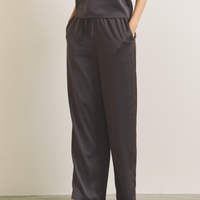 Soft Terra Satin Pants / 枯茶(brown)