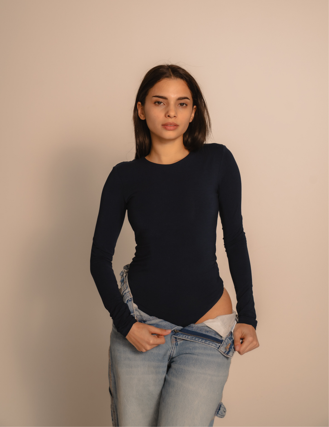 AuraFit Padded Bodysuit / 濃藍(navy)