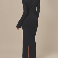 AuraFit Padded Maxi Dress / 濃藍(navy)