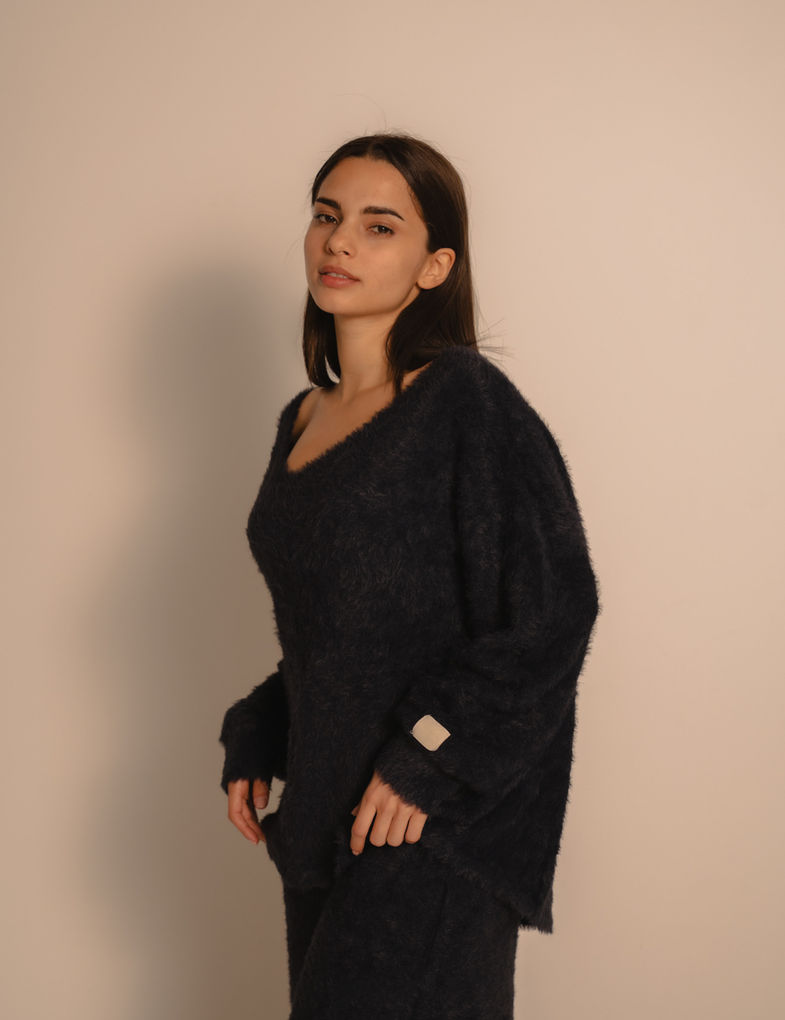 Luxe Touch Knit Sweater / 濃藍(navy)