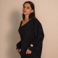Luxe Touch Knit Sweater / 濃藍(navy)