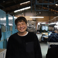 OKAYAMA DENIM×AMATERAS Luxe Lounge Denim / 胡粉(off white)
