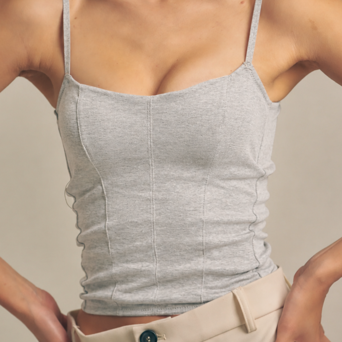 【3枚セット】AMATRAS Dreamy Camisole 7月末発送】Dreamy Camisole / Stone Gray – AMATERASJAPAN