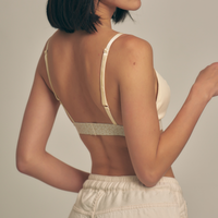 nudy bralette / 白花(ivory)
