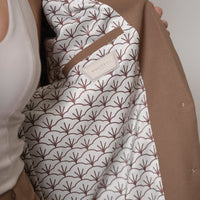 luxe padded blazer jacket