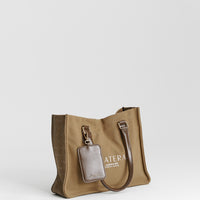 asanoha canvas bag mini / 枯茶(brown)