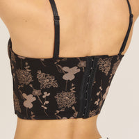 Dreamy bra / floral black