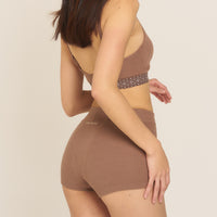 nudy waffle boxer undie / 白花(ivory)