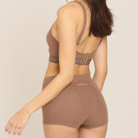 nudy waffle boxer undie / 枯茶(brown)