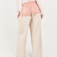 dolman track pants / 亜麻(beige)