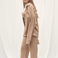 rich collared boyfriend shirt