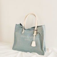 asanoha canvas bag / denim