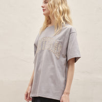 Basic 和柄 T-shirt / 亜麻(beige)