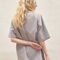 Basic 和柄 T-shirt / 亜麻(beige)