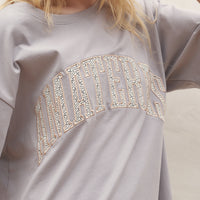 Basic 和柄 T-shirt / 亜麻(beige)
