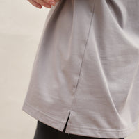 Basic 和柄 T-shirt / 亜麻(beige)