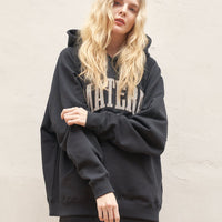 Basic volume 和柄 hoodie